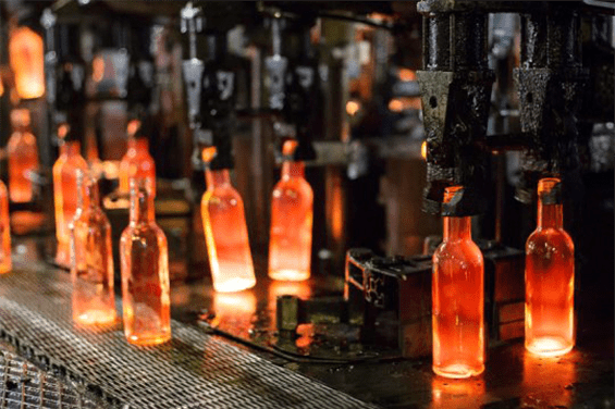 Glasindustrie, Glasherstellung und- bearbeitung